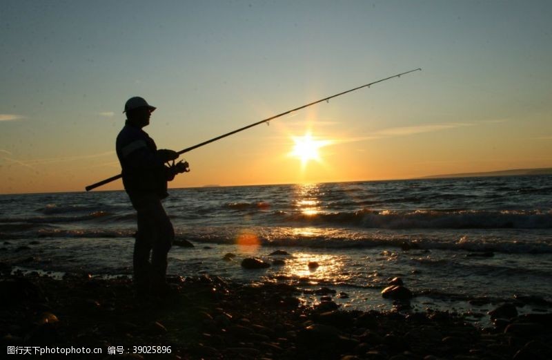 渔具店广告钓鱼图片