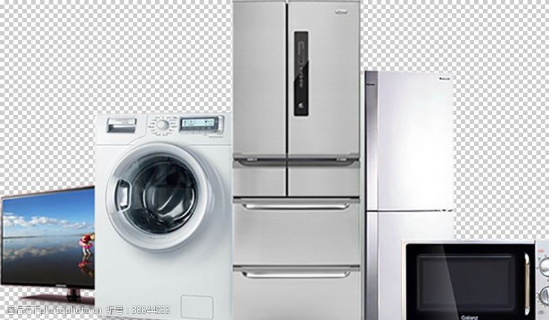 洗衣机促销冰箱彩电洗衣机