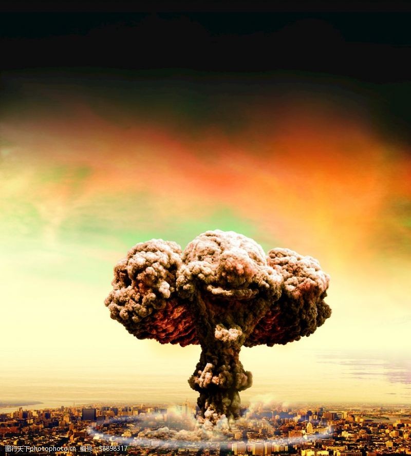 核爆炸蘑菇云