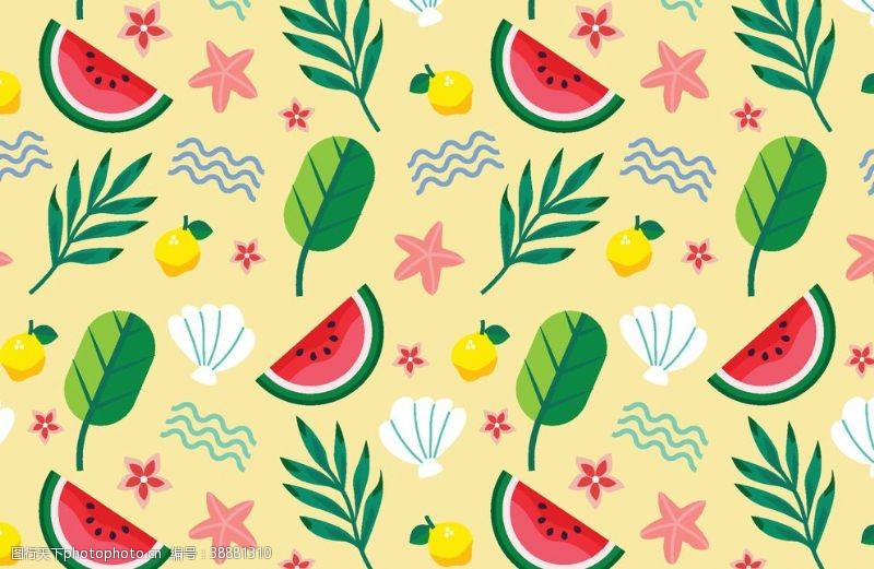 柠檬壁纸水果西瓜纹理