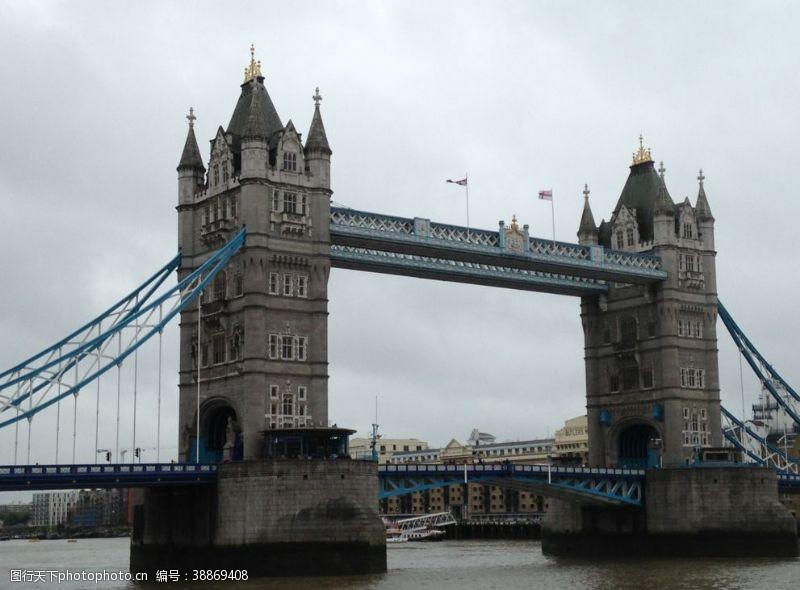 伦敦地标塔桥