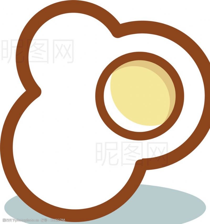 米萝咖啡荷包蛋图片