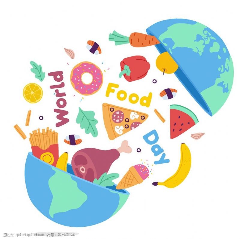 火腿海报世界粮食日图片