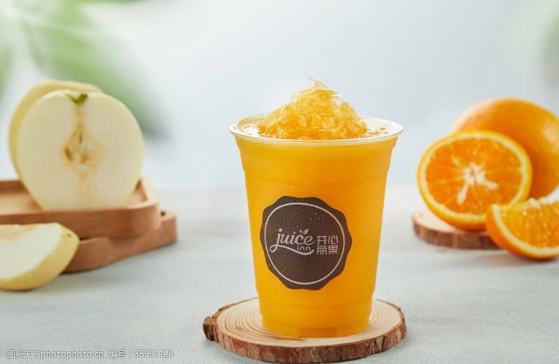 雪花雪梨鲜橙饮料图片