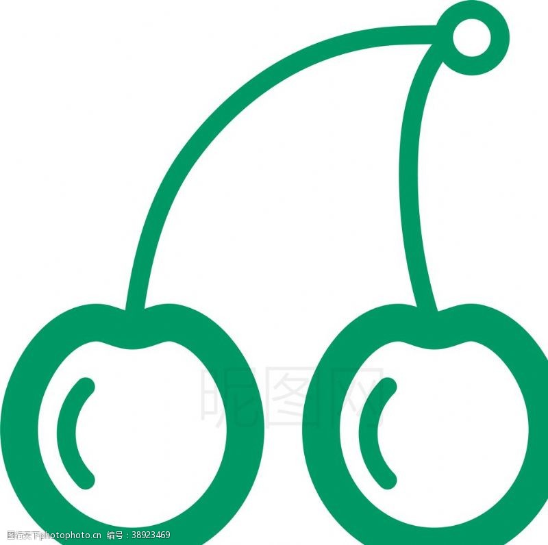 绿色蔬菜网页设计樱桃图片