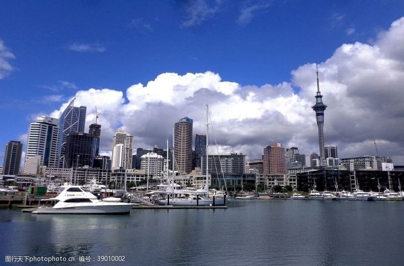 新西兰海滨风光奥克兰城市风光图片