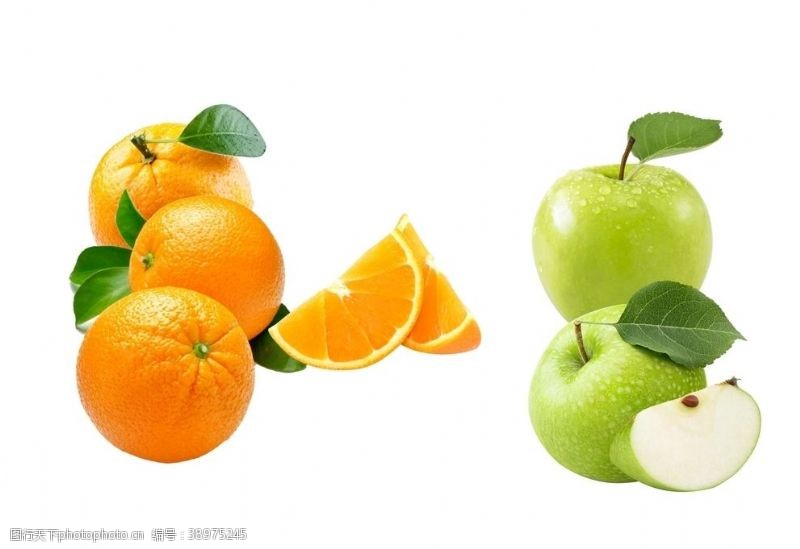 橙子汁橙子青苹果图片