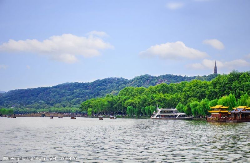 雷峰塔杭州西湖图片