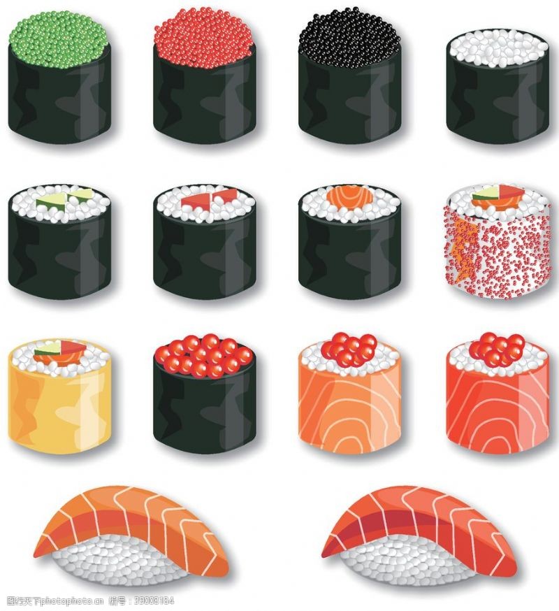 高清日本寿司美味寿司图片