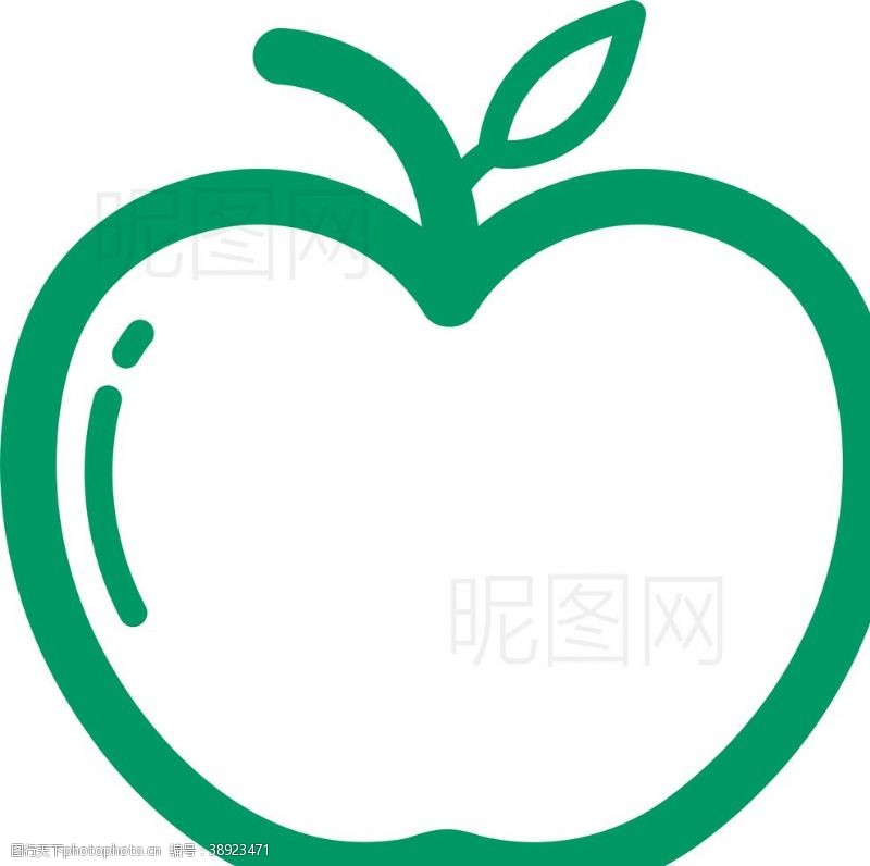 绿色蔬菜网页设计苹果图片