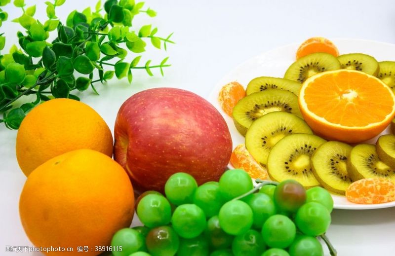 酸橙水果与水果拼盘图片