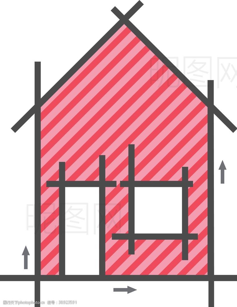 房地产设计小屋图纸图片
