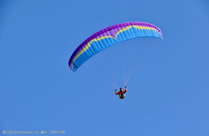 限高滑翔伞图片