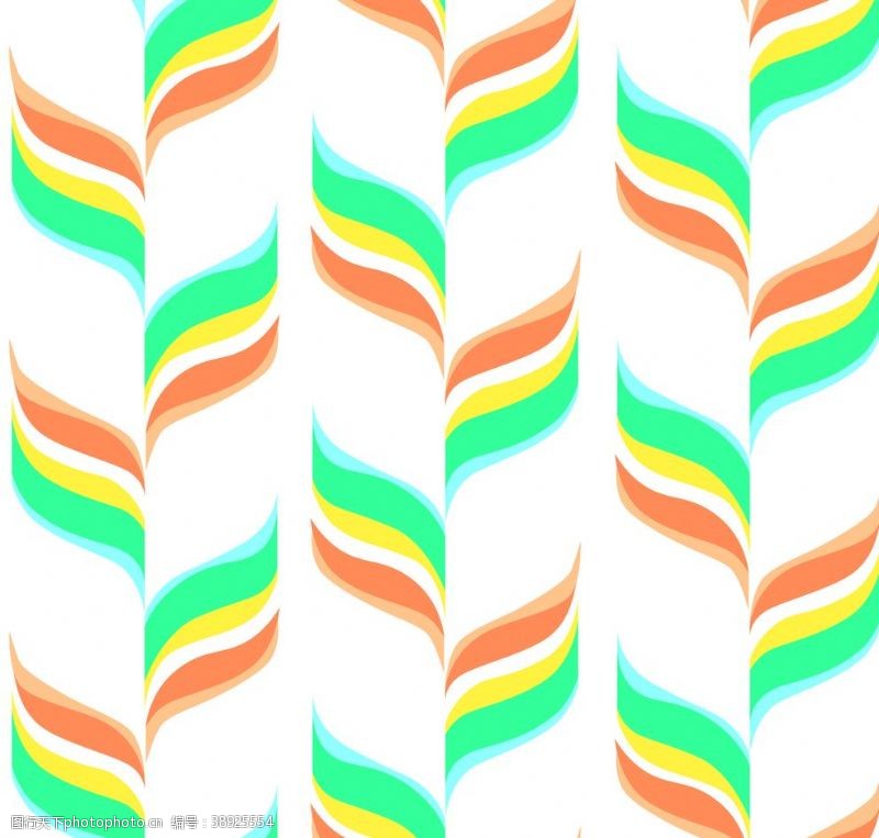 风光方面素材彩色叶藤循环图片