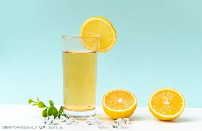 柠檬宣传单果汁图片