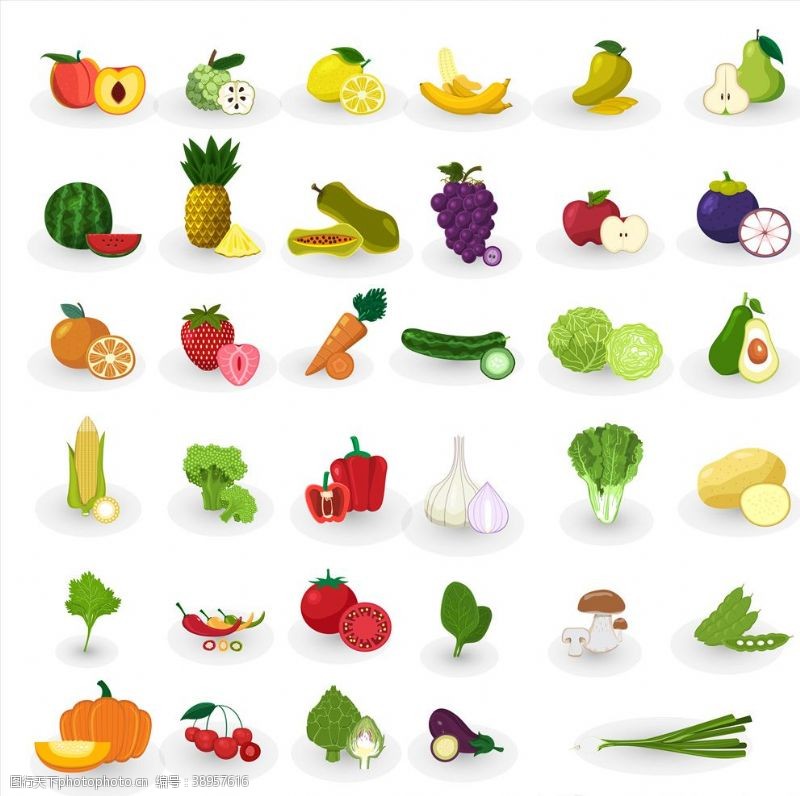 蔬菜卡通果蔬图片