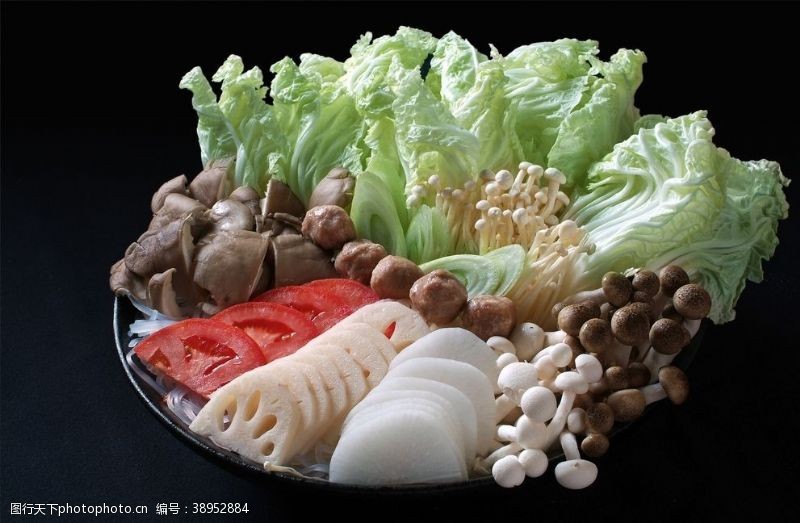 spa健康菌类食材图片