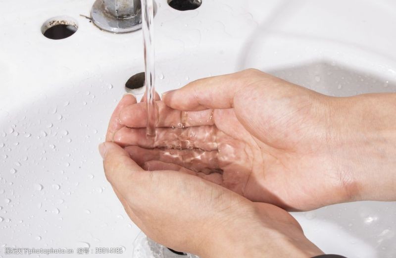 六步洗手法洗手图片