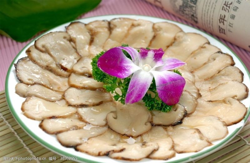 茶树菇菌类食材图片