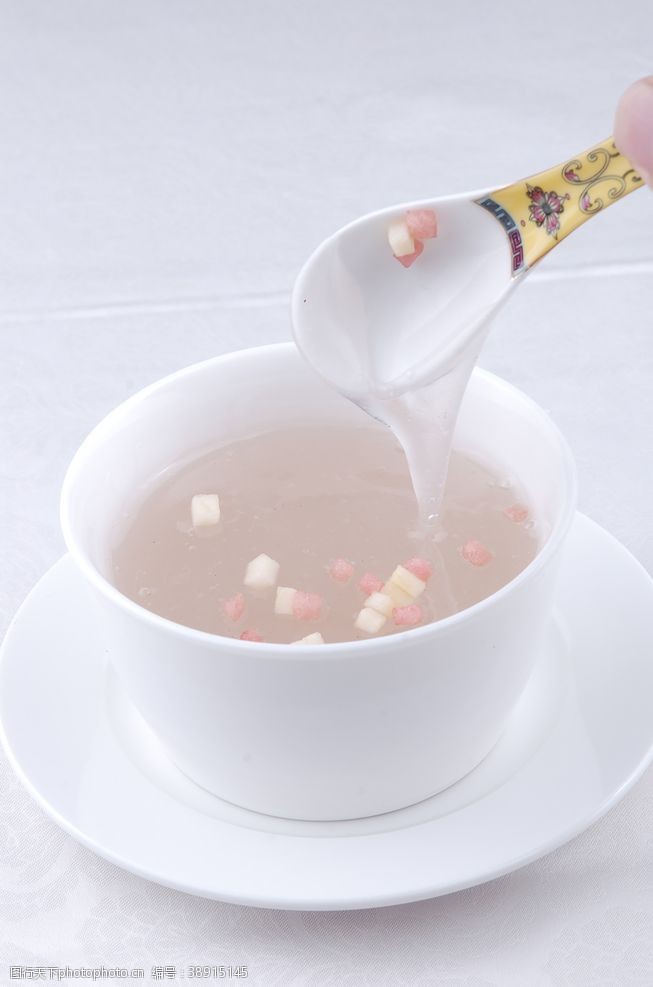 甜汤小吃菜单香甜藕糊图片