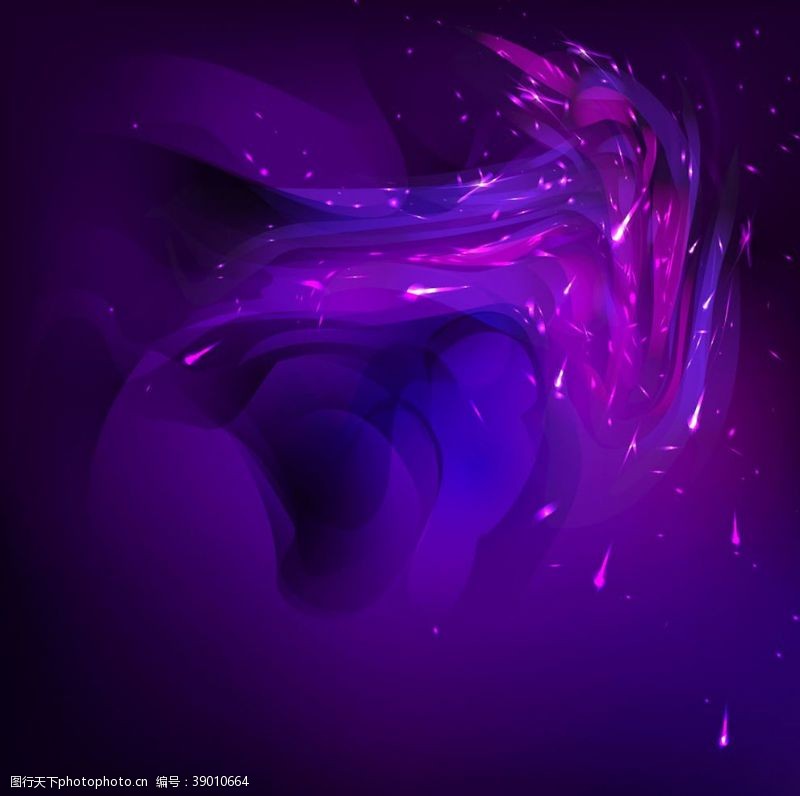 电商促销紫色背景图片