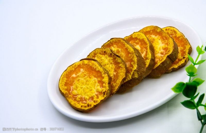 红叶烤红薯图片