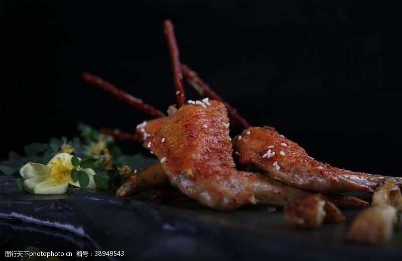 韩国菜单素材烤肉串图片