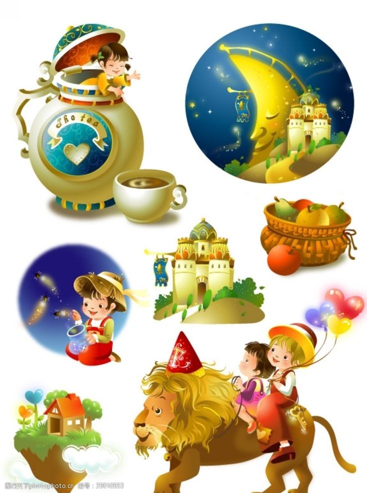 幼儿园梦幻童话世界图片