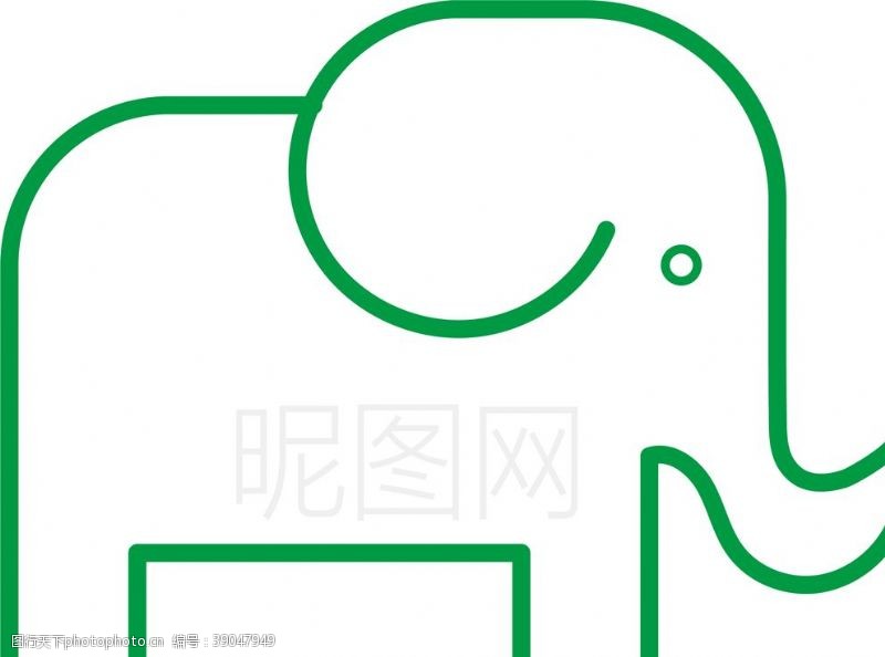 公牛标志大象图片