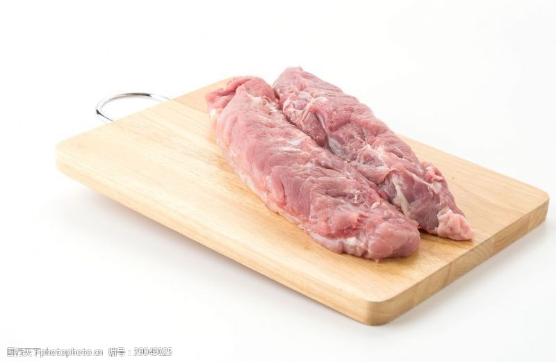 生猪肉图片