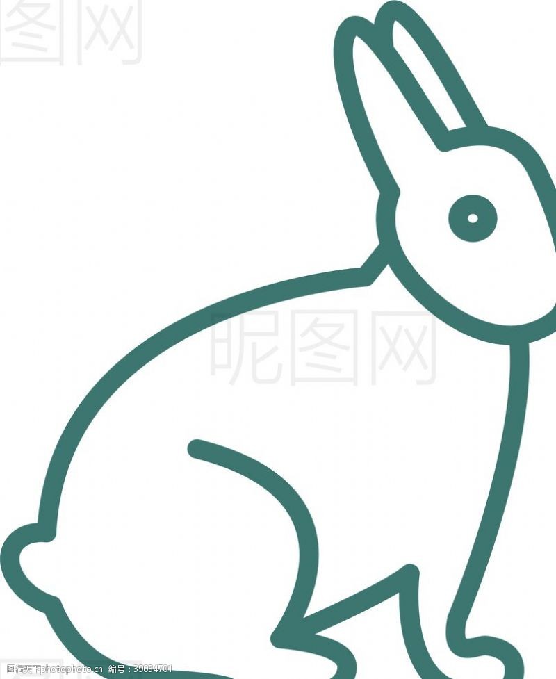 器官兔子图片