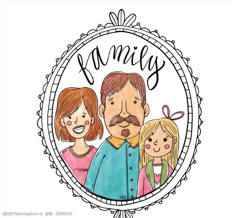 幸福家庭幸福三口之家图片