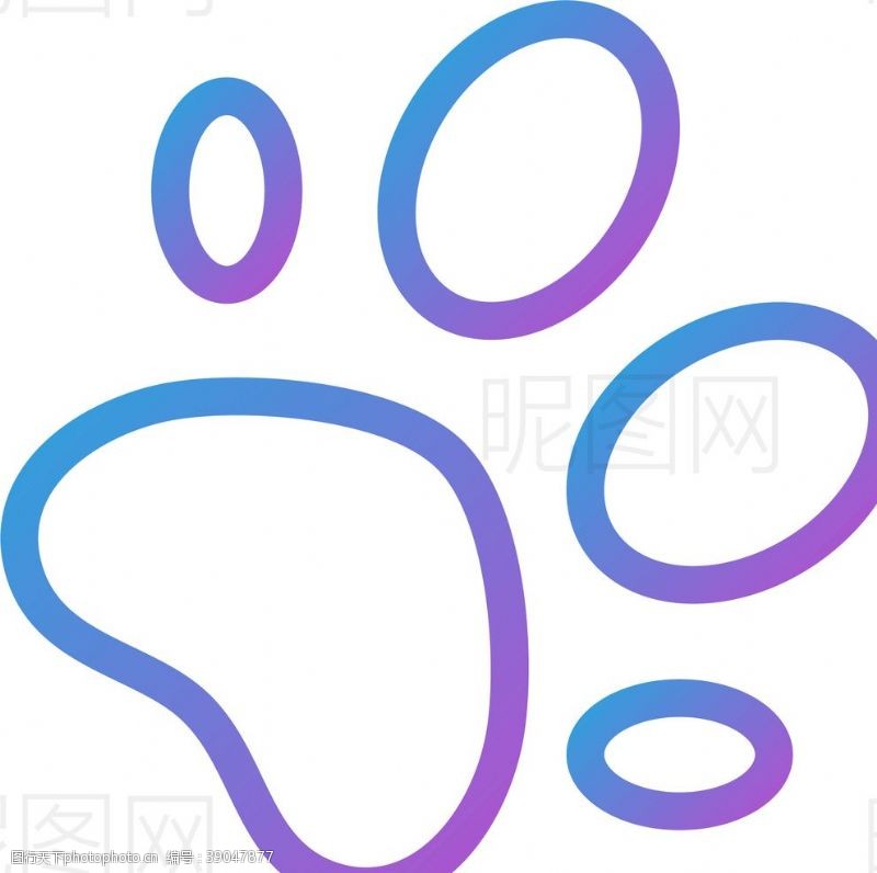 宠物狗玩具宠物脚印图片