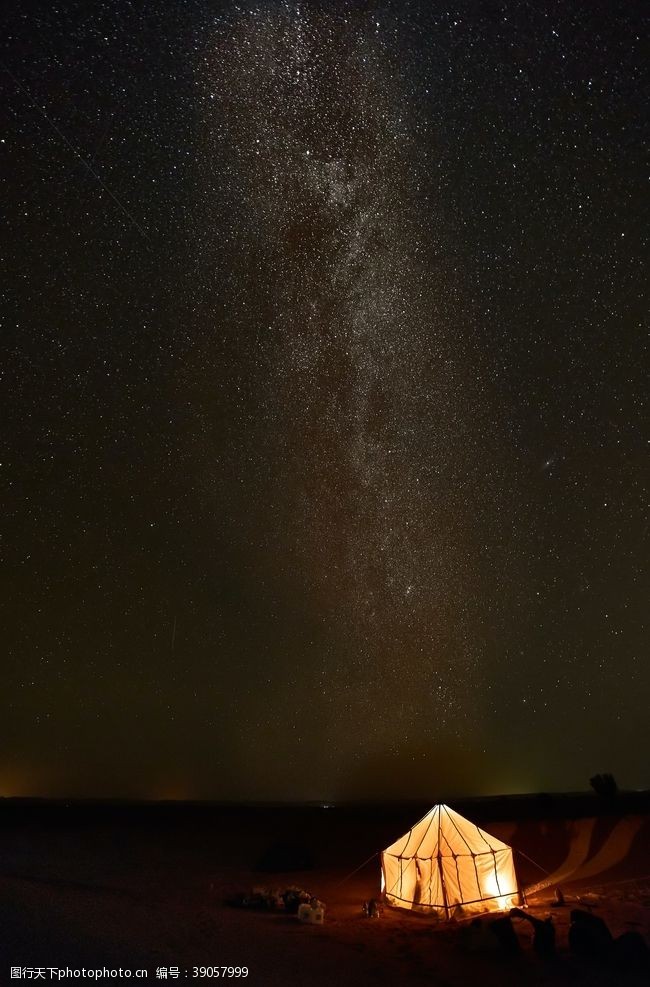野外帐篷星空图片