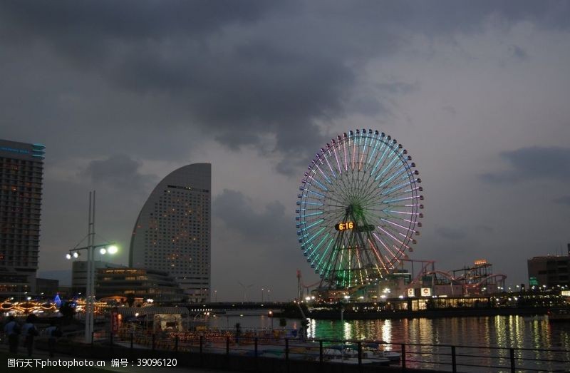 日本旅游彩页横滨图片