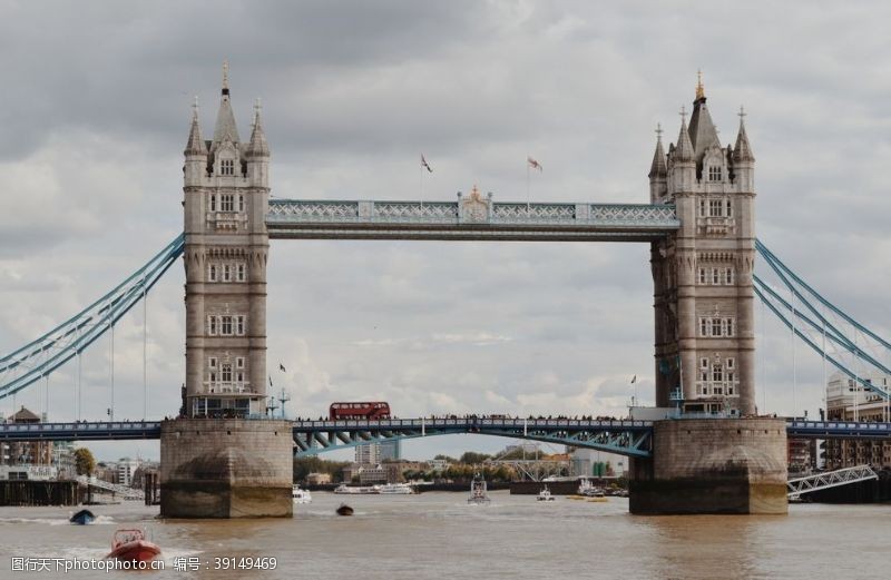 泰晤士河伦敦塔桥图片