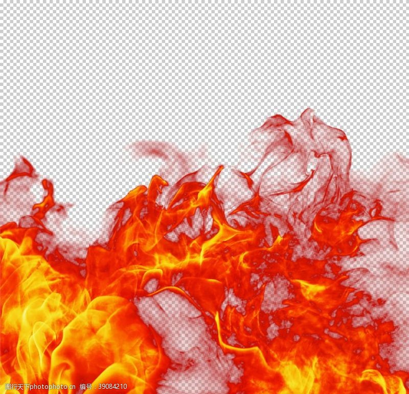 红色底图火焰素材图片