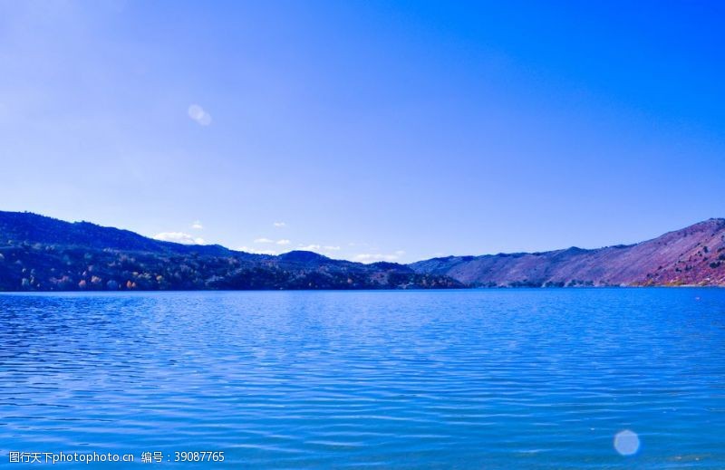 霞光湖图片