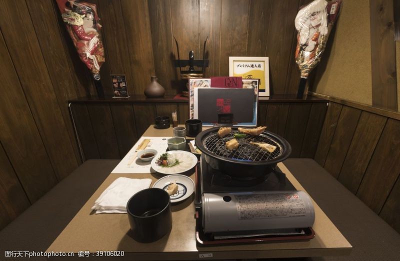 日本浅草寺日式餐饮图片