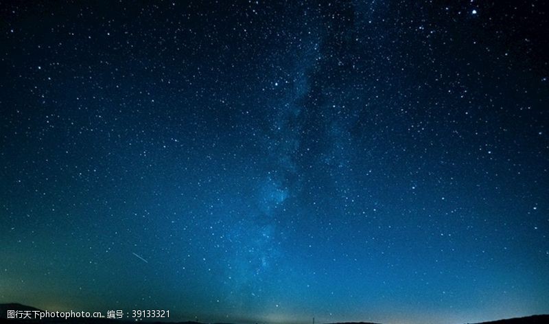 星空夜空深蓝背景图片