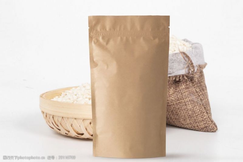食品纸袋包装包装样机