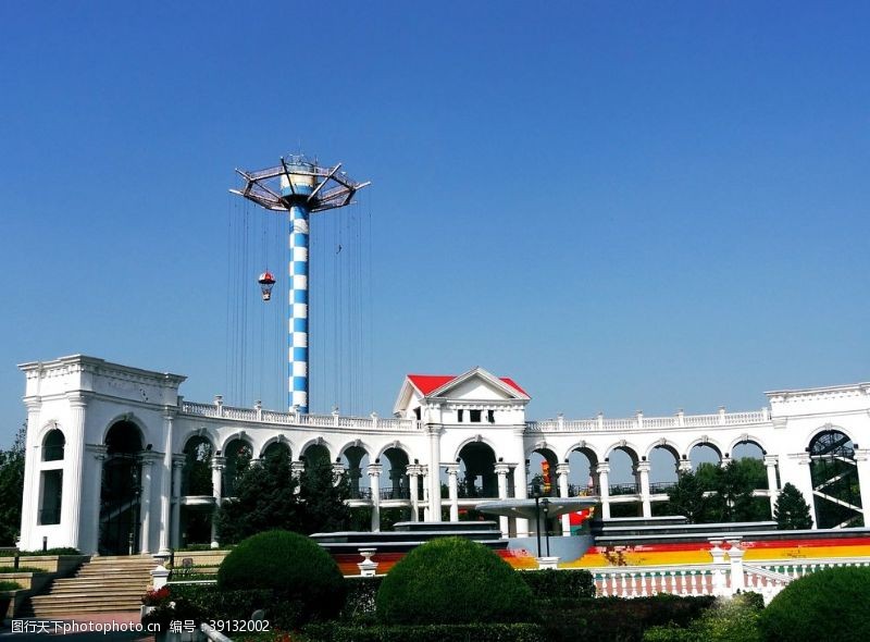 喷泉景观北京朝阳公园图片