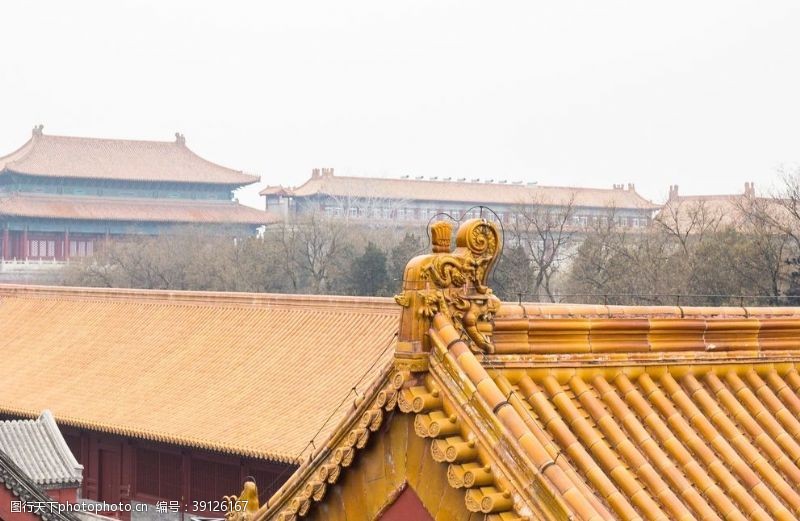 北京旅游海报故宫图片