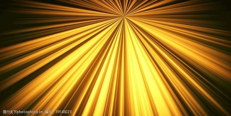 光束曲线金色线条背景图片
