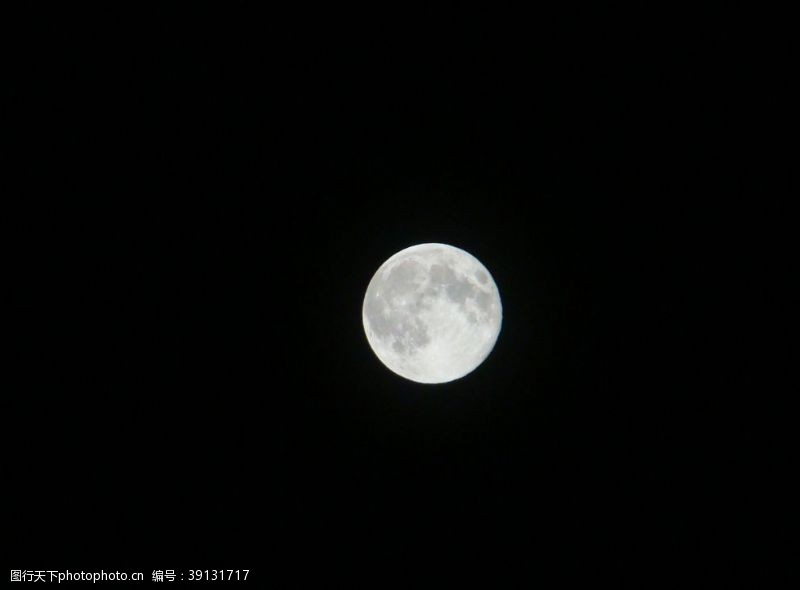 夜间美食月亮图片