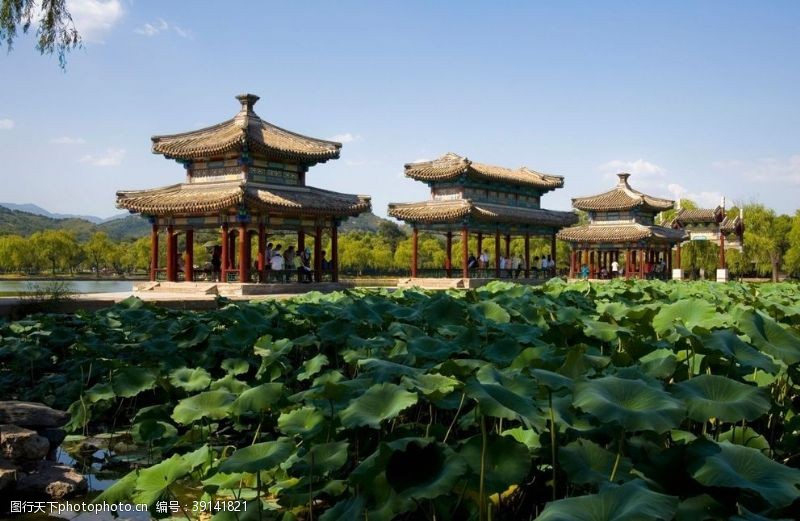 避暑游避暑山庄图片