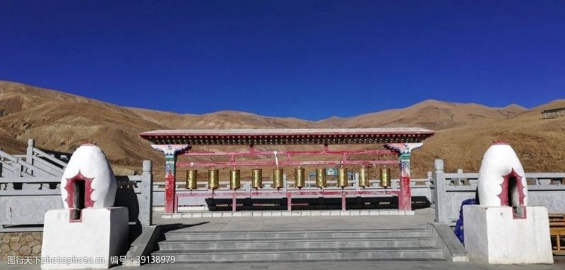 西青区西藏佛寺寺院建筑图片
