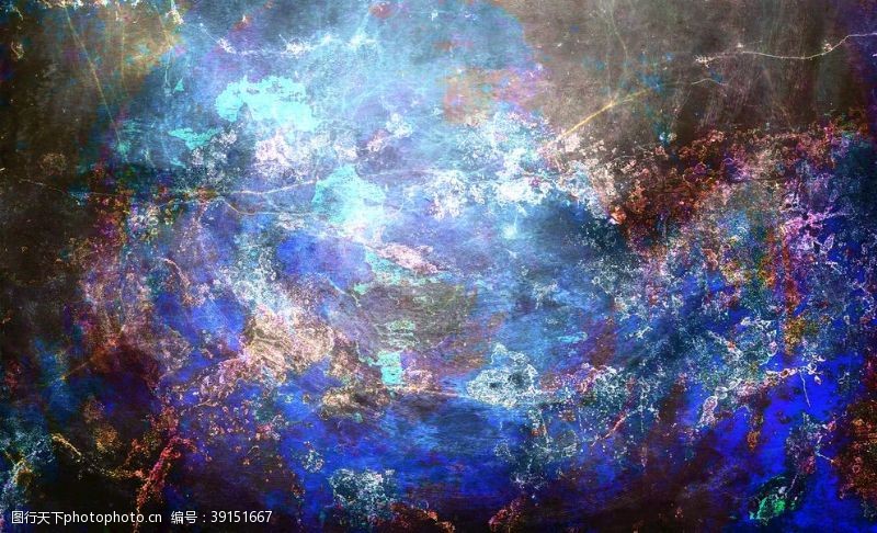 梅花金属边框宇宙银河图片